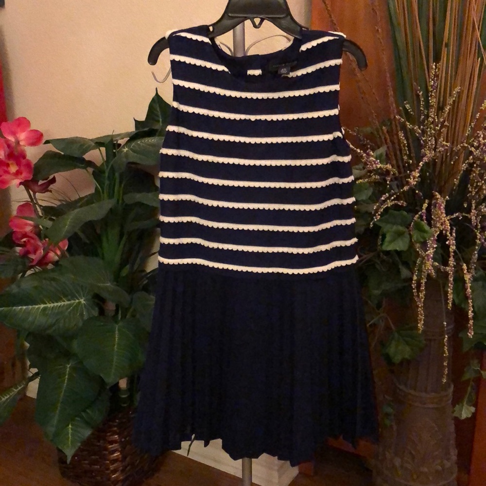 Tommy Hilfiger Blue/White Dress Size 6/7